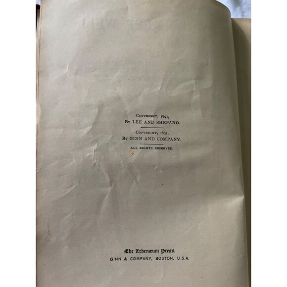 How To Keep Well By Albert F. Blaisdell Hardcover Book 1890 Ginn & Company Colle - Picture 8 of 16